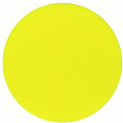 YELLOW FOAM MEDIUM CUT PAD - 7.5"x1.5"