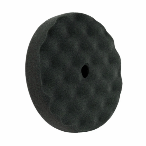 8.25x1.5 BLACK FOAM GRIP PAD W/CONVOLUTED FACE & RECESSED BACK