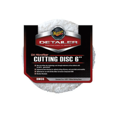 DA MICROFIBER CUTTING DISC 6" (2PK)