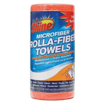 MAGNA SHINE ROLLA FIBER 50ct TOWELS 12x12