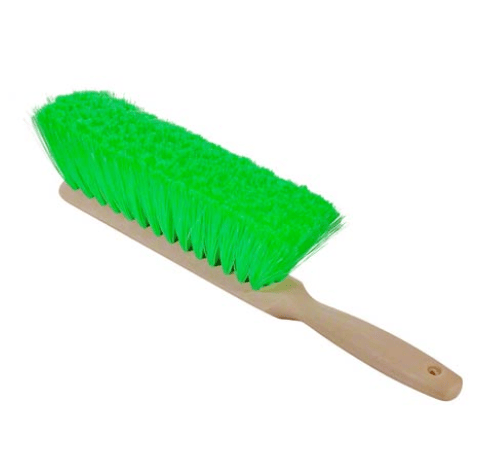 COUNTER DUSTER-FOAM BLOCK FLAGGED GREEN NYLON