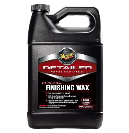 MEGUIAR'S DA MICROFIBER FINISHING WAX - 1 GL