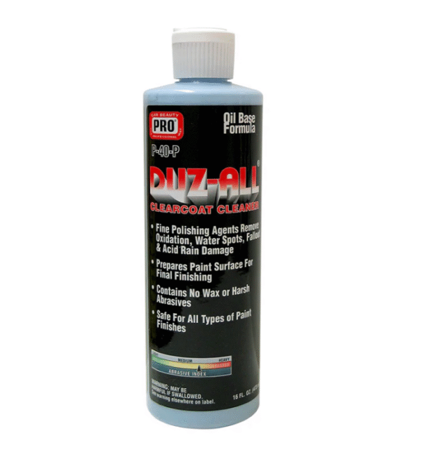 DUZ-ALL CLEAR COAT CLEANER - 16OZ