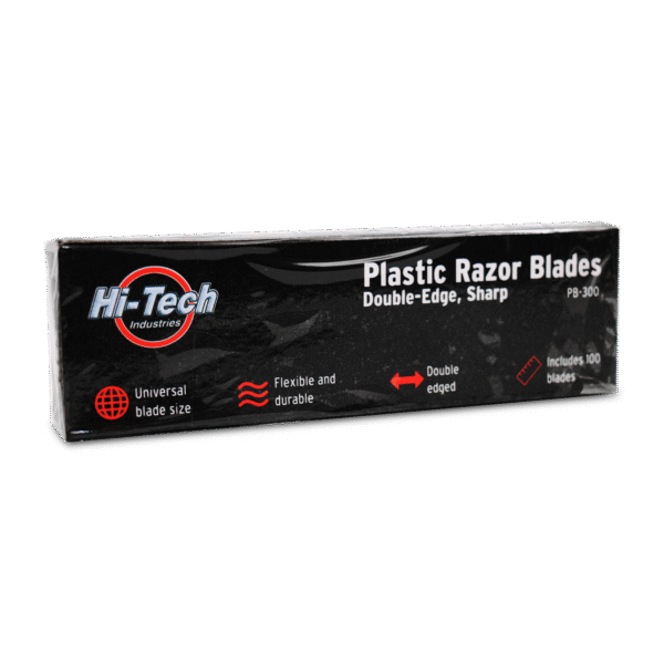 DOUBLE EDGE SHARP PLASTIC BLADES (100/SLEEVE)