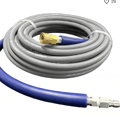 50' x 4000 PSI NON-MARKING GRAY HOSE 3/8"