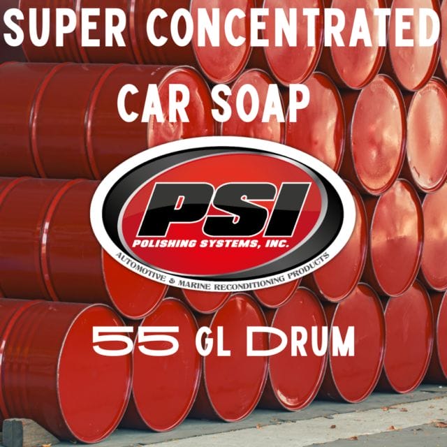 SUPER CONCENTRATED CAR SOAP - 55GL DRUM